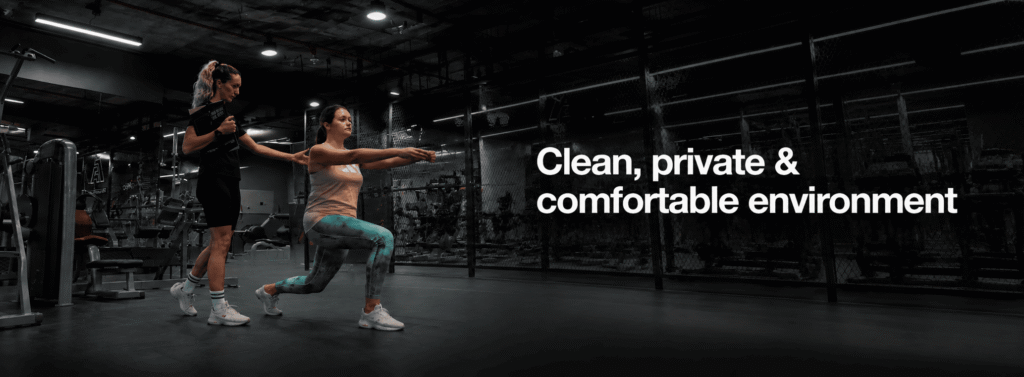 Clean private gym