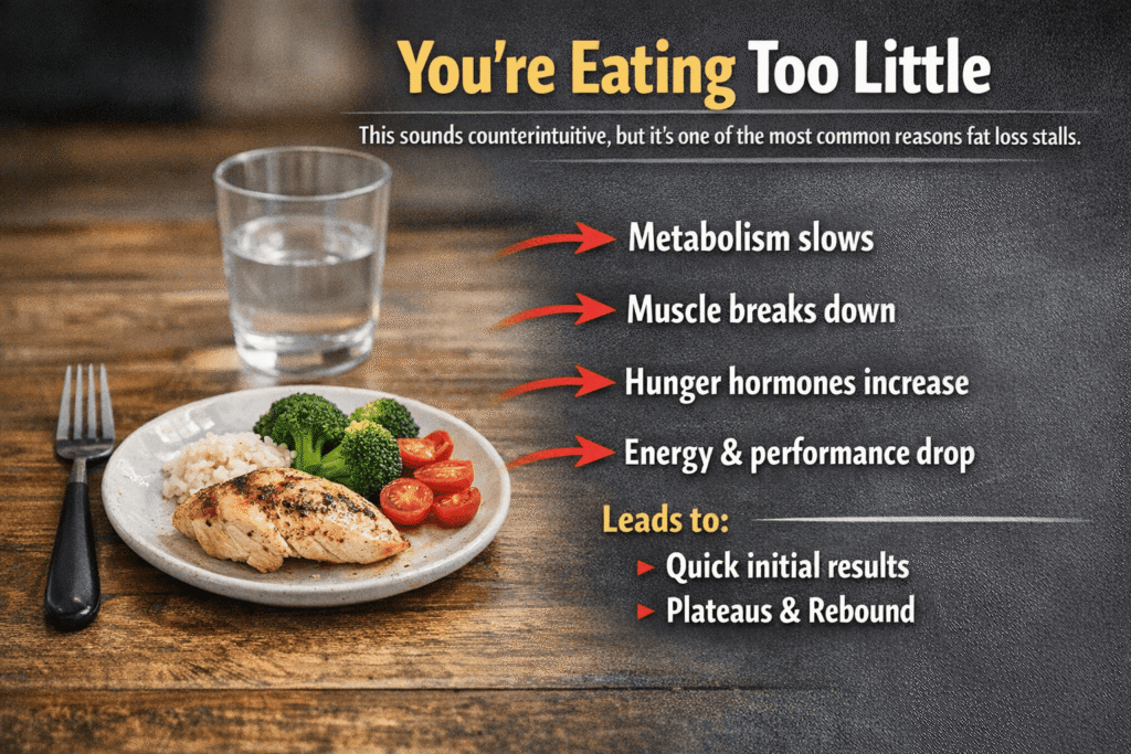 Eating too little