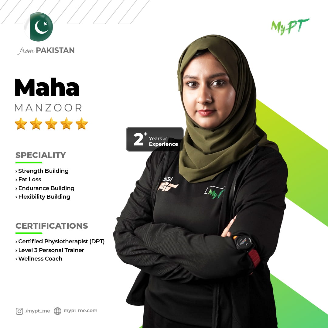 female personal trainer in Dubai
