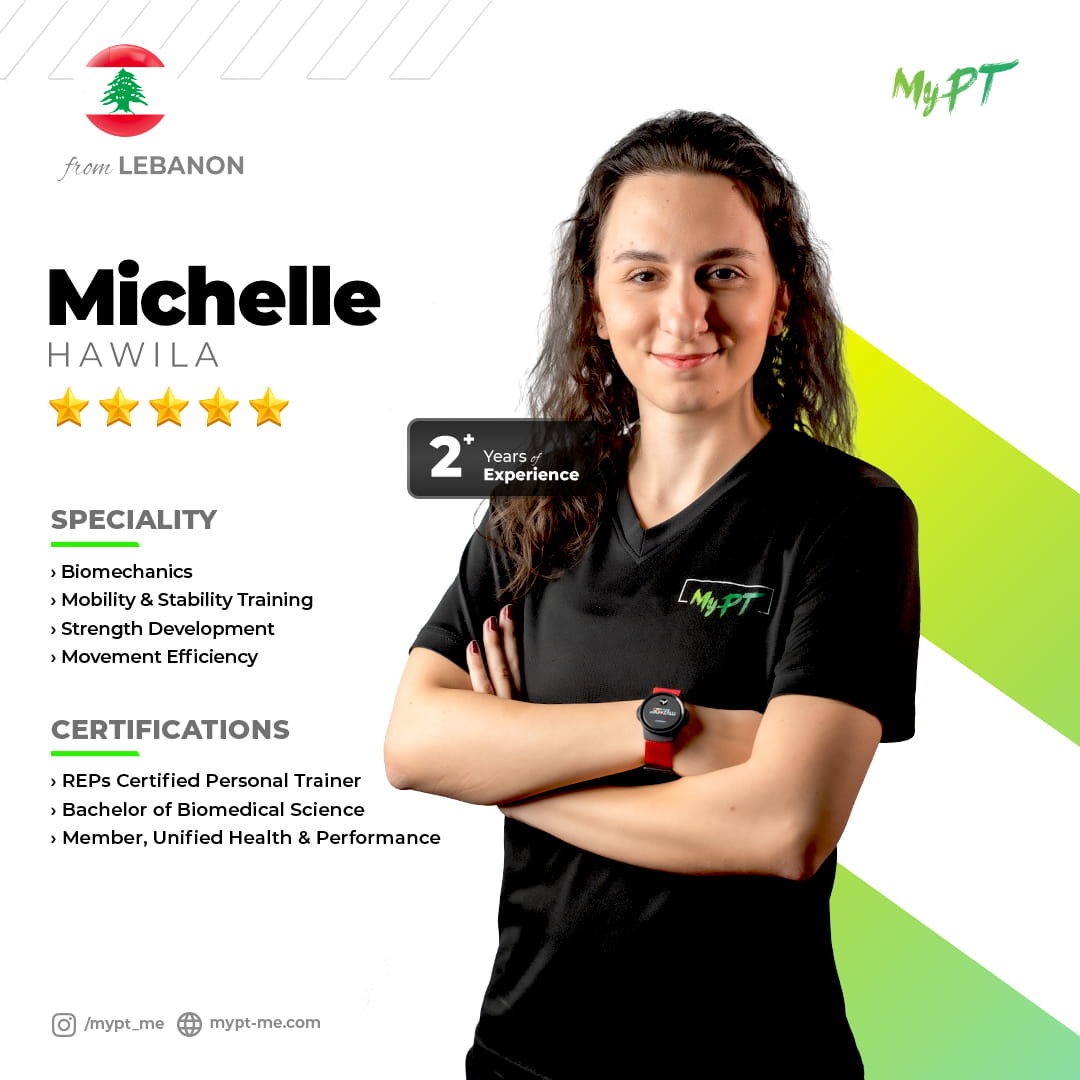 female personal trainer for biomechanics in Dubai
